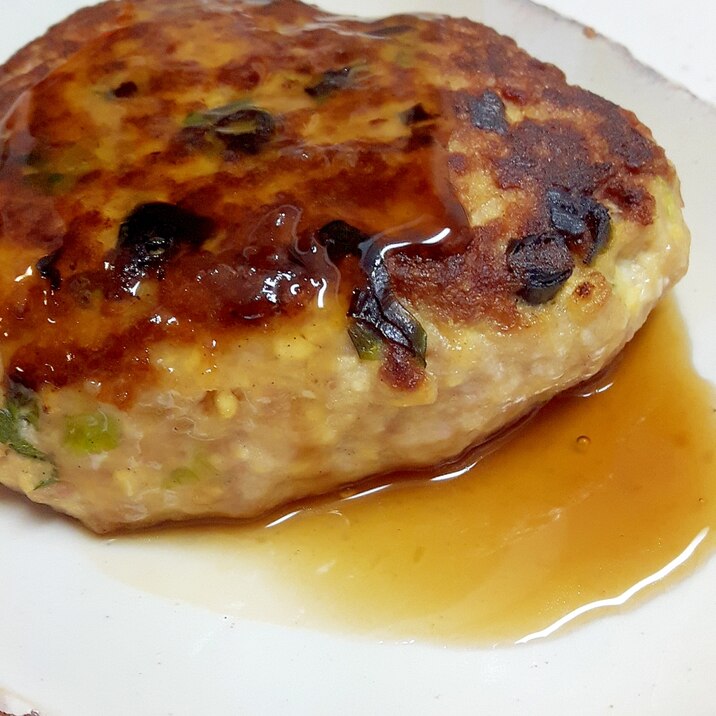 子供が大好き!照り焼きタレon豆腐ハンバーグ♪